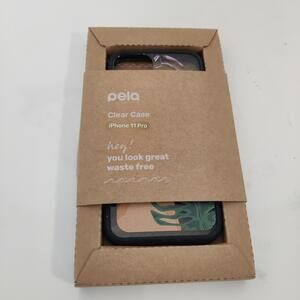 Pela iPhone 11 Pro Clear Case Plastic Free Clean Sustainable Phone Cover New